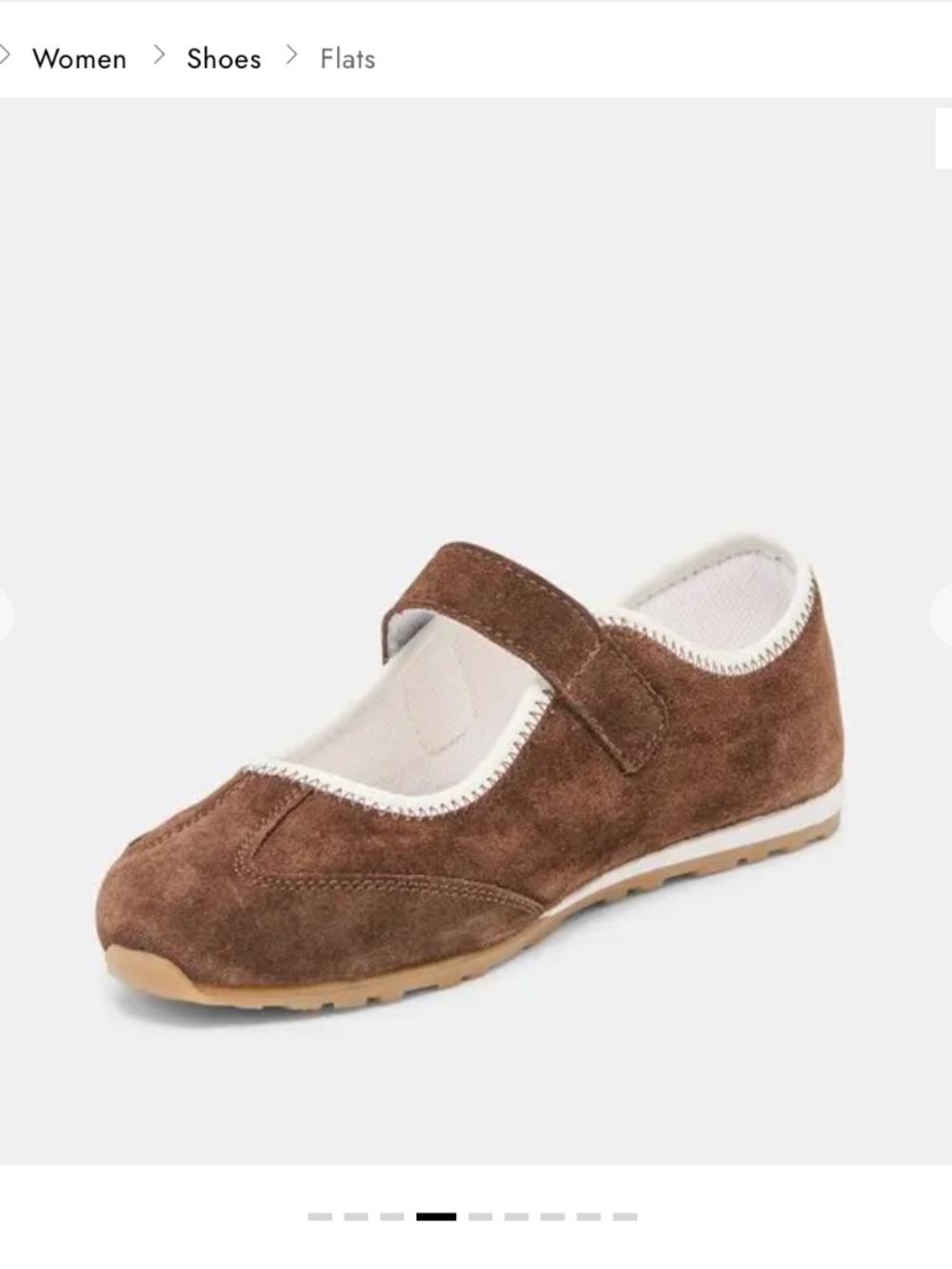 NWT Dolce Vita Sofya Brown Suede Sofya Mary Jane Sneaker Flats - Picture 7 of 9